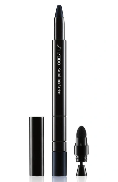 Shop Shiseido Kajal Inkartist Eyeshadow, Liner & Brow Pencil In Nippon Noir
