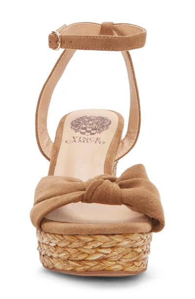 Shop Vince Camuto Clarinna Espadrille Sandal In Camel