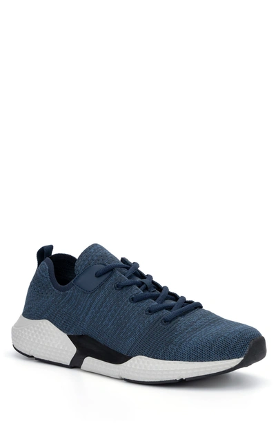 Shop New York And Company Riley Fashion Sneaker In Navy