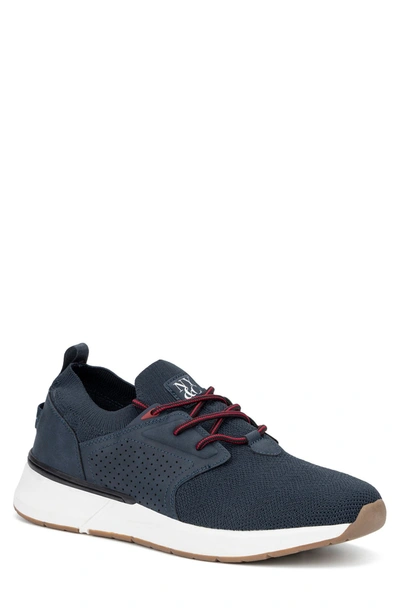 Shop New York And Company Bunker Fashion Sneaker In Navy