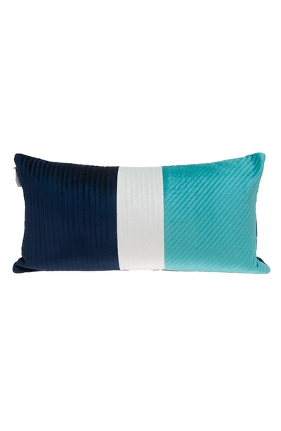 Parkland Collection Hiro Throw Pillow In Navy