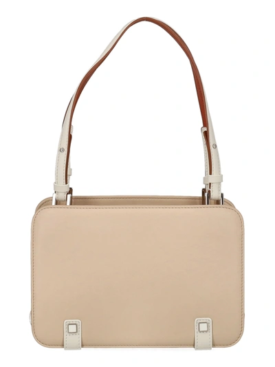 Shop Missoni Women's Shoulder Bags -  - In Pink, White Leather