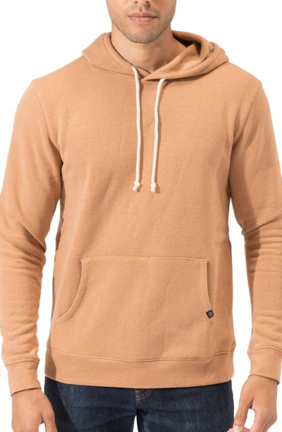 Shop Threads 4 Thought Fleece Pullover Hoodie In Heather Saddle