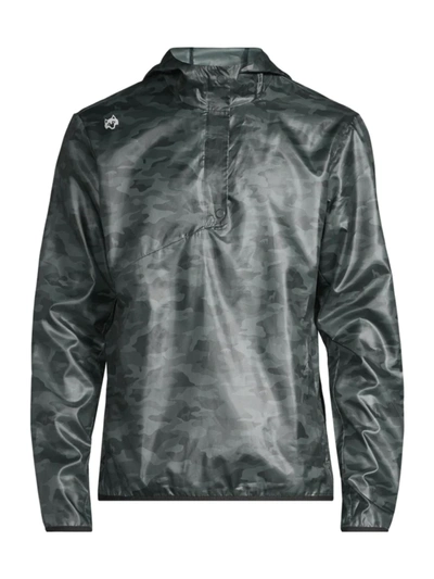 Shop Greyson Men's Newago Packable Camo Printed Jacket In Scareb