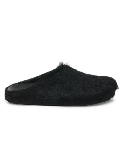 Shop Marni Men's Fussbett Sabot Mules In Black