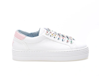 Shop Chiara Ferragni Eyestar Sneakers In White