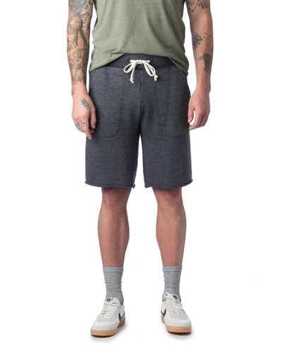 Shop Alternative Apparel Men's Victory Casual Shorts In Washed Black