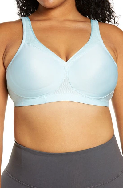 Shop Glamorise Magiclift® Seamless Sports Bra In Frosted Aqua