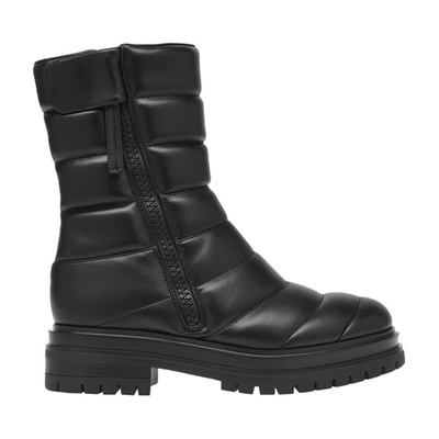 Shop Gianvito Rossi Eiko Combat Boots In Black