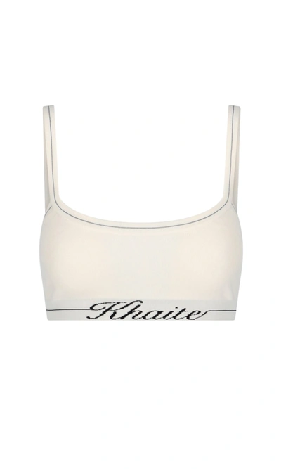 Shop Khaite Underwear In White