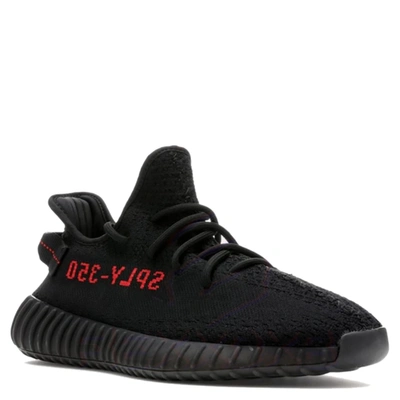 Pre-owned Yeezy X Adidas 350 V2 Bred Sneakers Size Us 9.5 (eu 43 1/3) In  Black | ModeSens