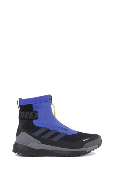 Shop Adidas Originals Terrex Free Hiker Cold. Rdy Sneakers In Black Fabric In Blue