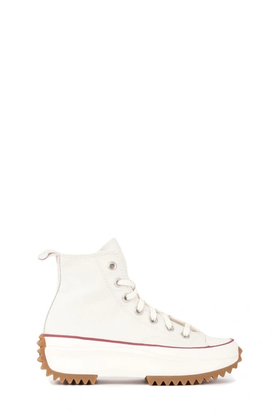 Converse Run Star Hike Hi Sneakers In Parchment-white In Yellow/white |  ModeSens
