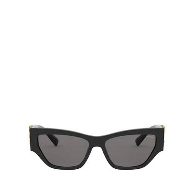 Shop Versace Ve4383 Black Female Sunglasses