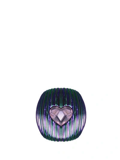 Shop Acchitto Cor Irridescent Ring In Purple