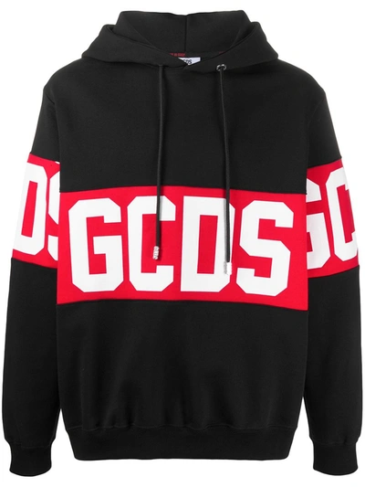 Shop Gcds Sweatshirt With Print In Black