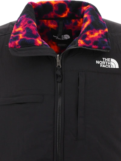 Shop The North Face "printed Denali 2" Jacket In Purple