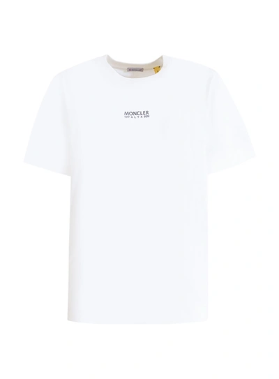 Shop Moncler Genius 6 Moncler 1017 Alyx 9sm Hardware Graphic T-shirt In Bianco