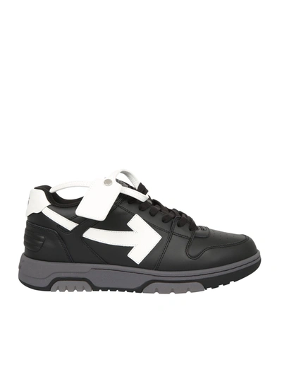 Shop Off-white Out Of Office Sneakers In Black