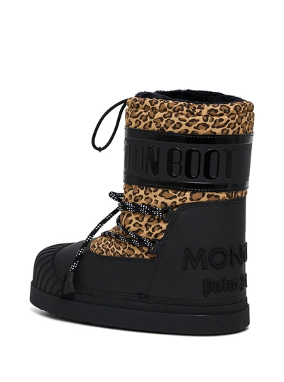 Shop Moncler Genius Shedir Snow Boots By Palm Angels In Black