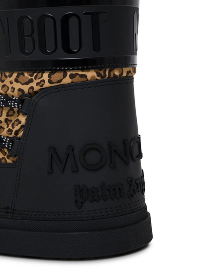 Shop Moncler Genius Shedir Snow Boots By Palm Angels In Black