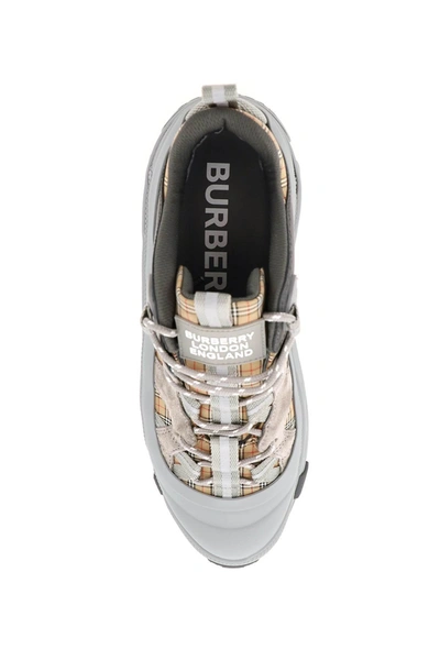 Shop Burberry Arthur Sneakers In Mixed Colours