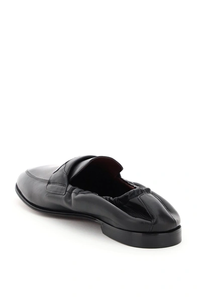 Shop Dolce & Gabbana Ariosto Nappa Loafers In Black