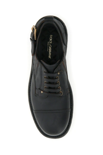 Shop Dolce & Gabbana Bernini Slip-on Shoes In Black