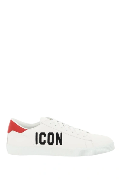 Shop Dsquared2 Icon Cassetta Sneakers In Mixed Colours