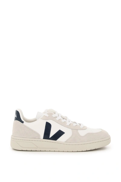 Shop Veja V-10 B-mesh Sneakers In Mixed Colours