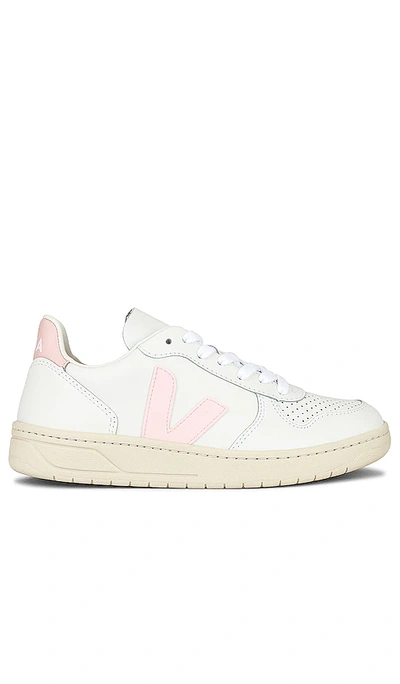 Shop Veja V-10 Sneaker In White