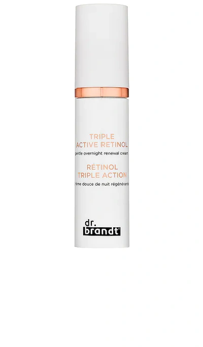 Shop Dr. Brandt Skincare Triple Active Retinol Gentle Overnight Renewal Cream In Beauty: Na