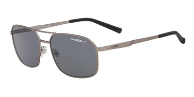 Shop Arnette Dark Grey Pilot Men's Sunglasses An3079 70681 56 In Dark / Grey / Gun Metal / Gunmetal
