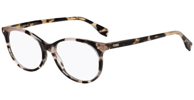 Shop Fendi Demo Cat Eye Ladies Eyeglasses Ff 0388 Ht8 53 In Pink