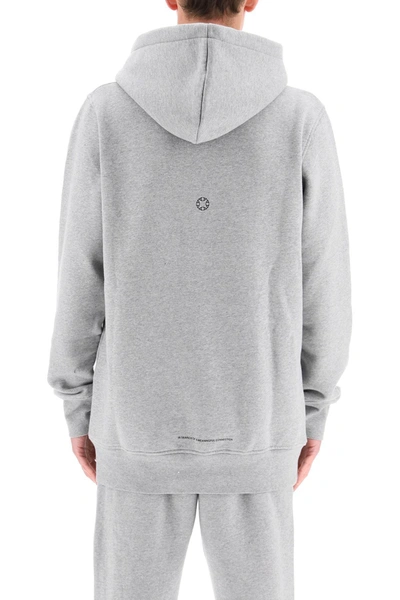 Shop Alyx 1017  9sm Logo Script Hoodie In Grey