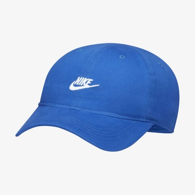 Shop Nike Little Kids' Adjustable Hat In Game Royal