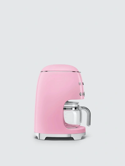 Shop Smeg Drip Filter Coffee Machine In Pink