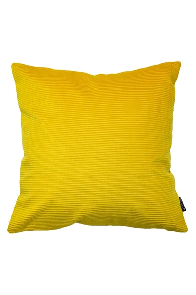 Shop Riva Home Munich Reversible Corduroy Throw Pillow Cover (ceylon Yellow) (one Size)