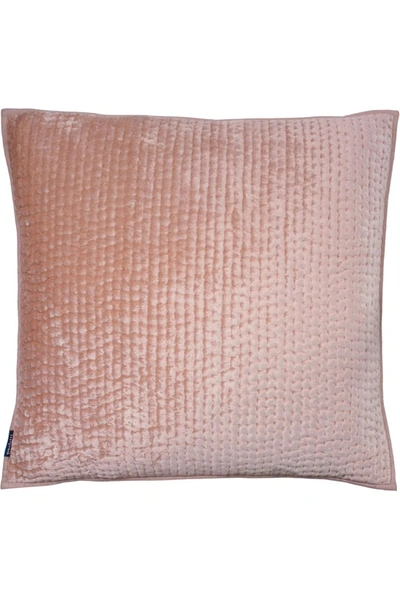 Shop Paoletti Brooklands Throw Pillow Cover (blush) (55cm X 55cm) In White