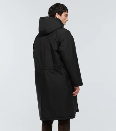 Shop Auralee Superlight Padded Coat In Black