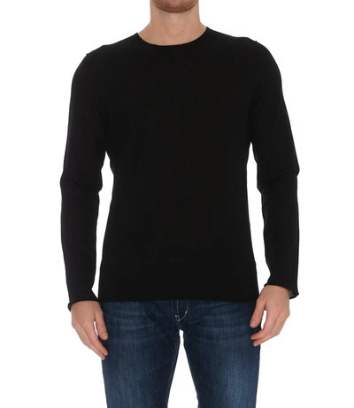Shop Zadig & Voltaire Crewneck Knit Sweater In Black
