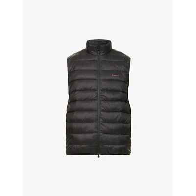 Shop Barbour Men's Black Bretby Quilted Shell Gilet