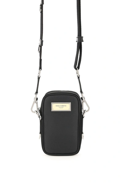 Shop Dolce & Gabbana Crossbody Mini Bag In Black