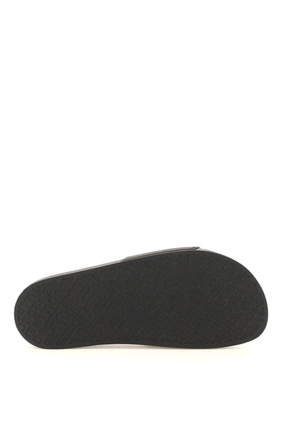 Shop Dsquared2 'ceresio 9' Rubber Slides In Black