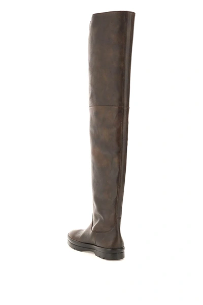 Shop The Row Billie Over-the-knee Boots In Brown