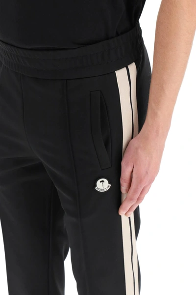 Shop Moncler Genius 8 Joggers In Black