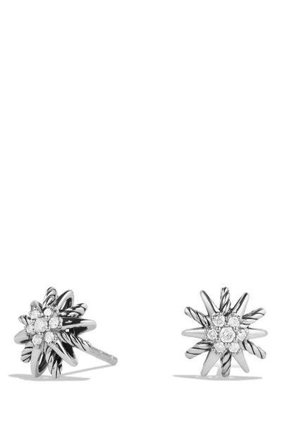 Shop David Yurman Starburst Earrings With Diamonds