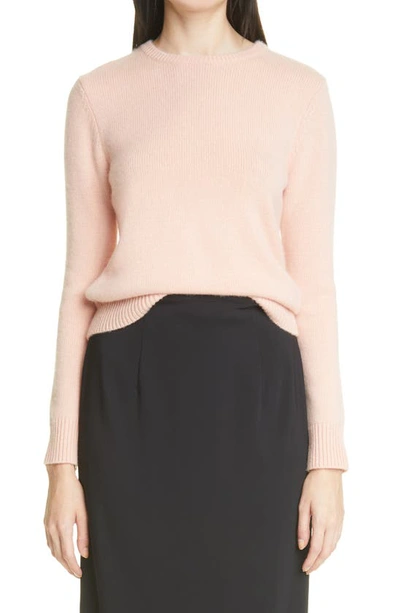 Shop Co Crewneck Cashmere Sweater In 668 Dusty Pink