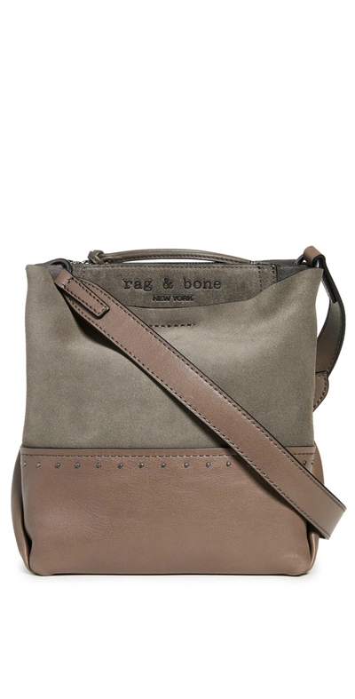 Shop Rag & Bone Passenger Crossbody 2.0 Bag In Smoke