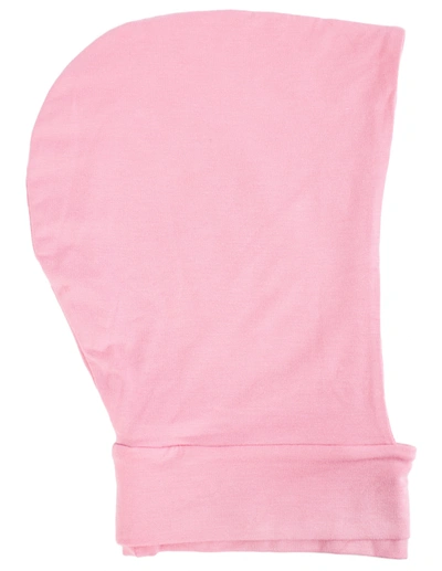 Shop Raf Simons Logo-embroidered Balaclava In Pink